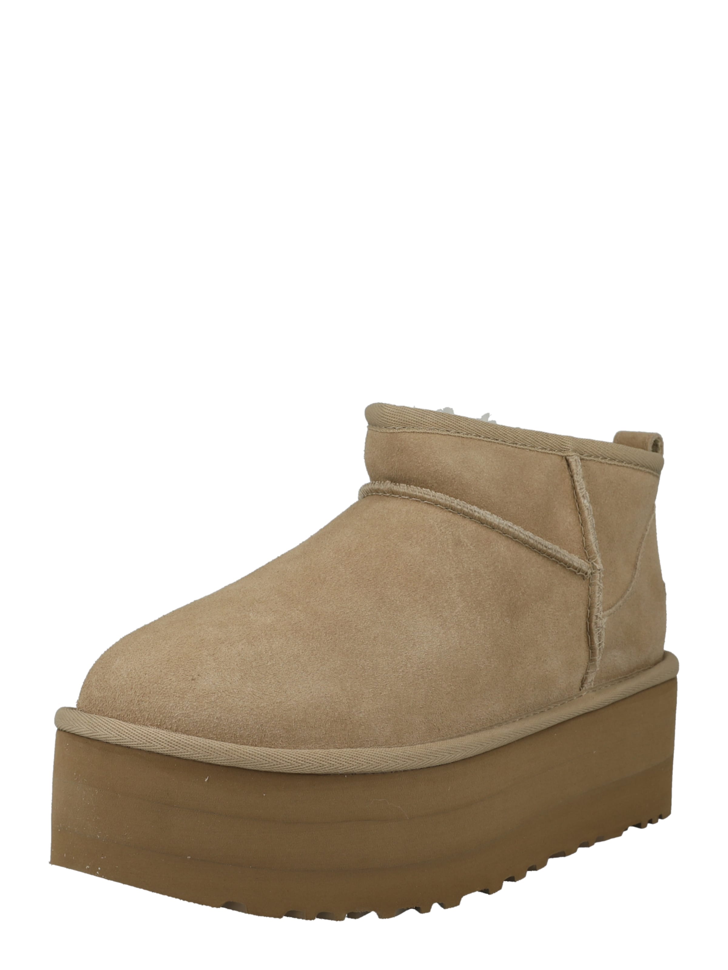 UGG Bootsit 'Classic Ultra Mini' värissä beige: etupuoli