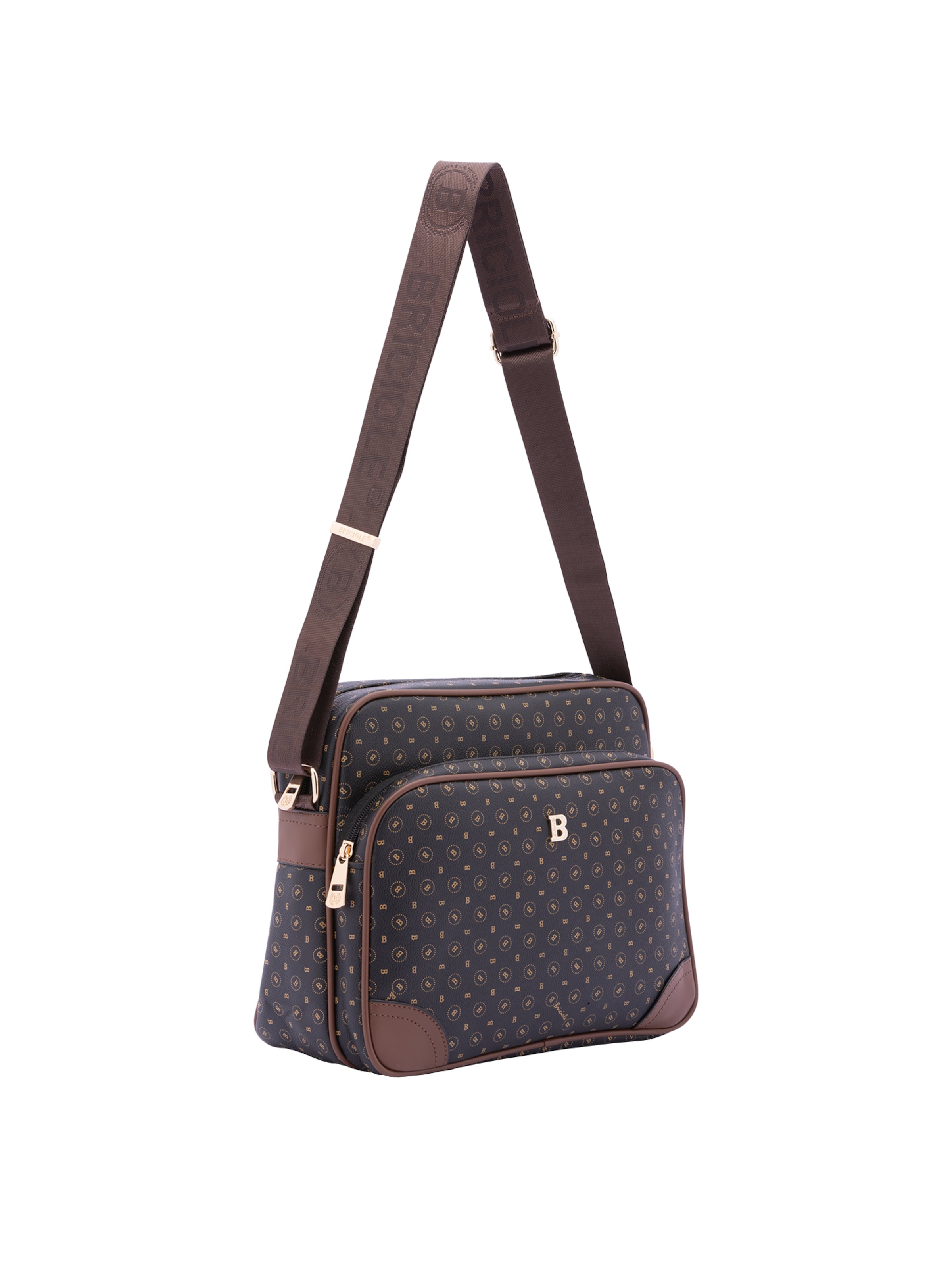 Briciole Umhängetasche in Schwarz: Vorderseite