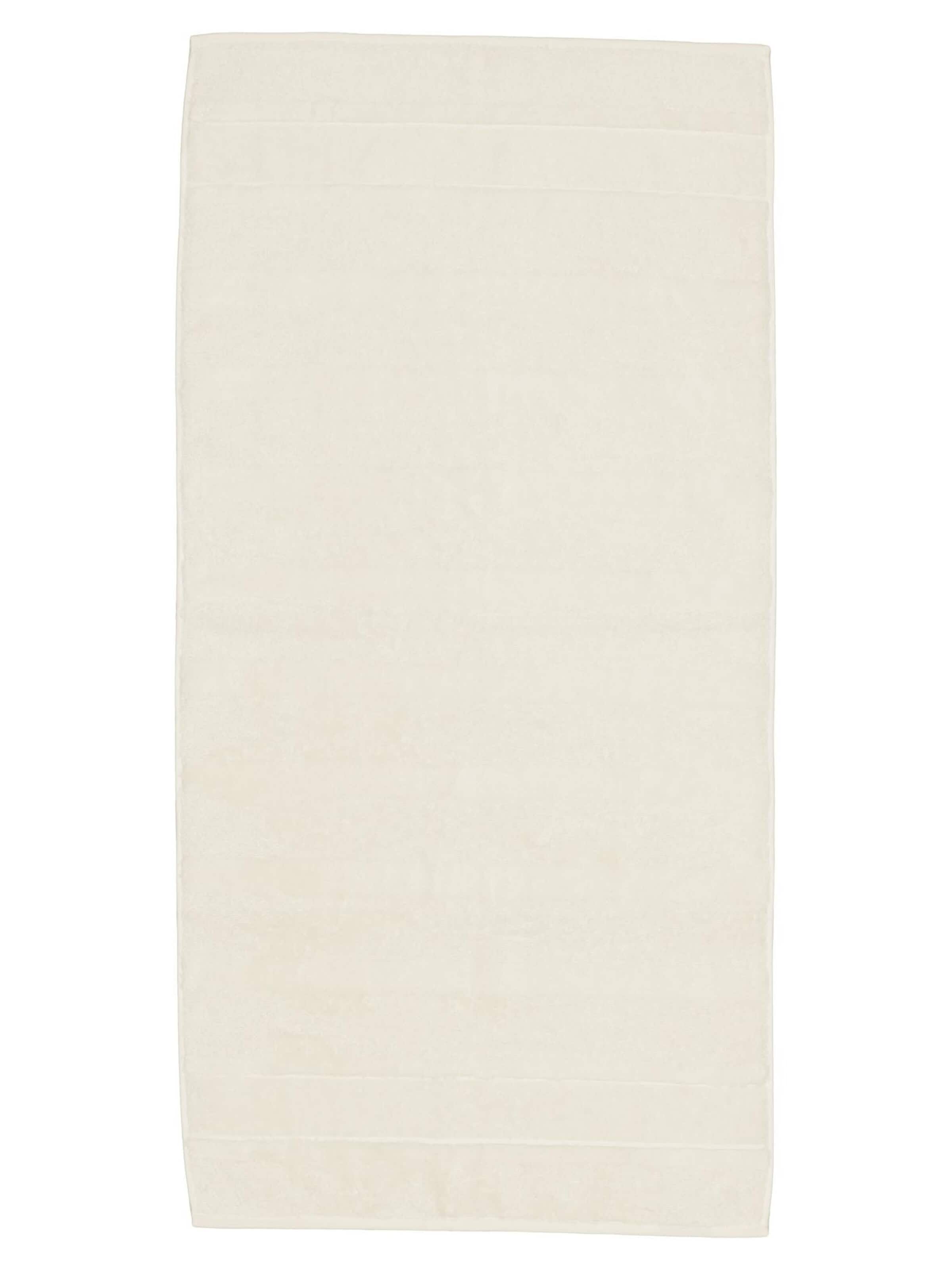 Cawö Towel 'Noblesse' in White