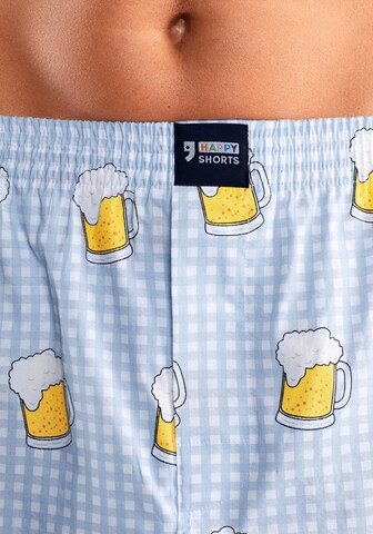 Boxers Happy Shorts en bleu