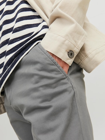 Slimfit Pantaloni eleganți 'MARCO BOWIE' de la JACK & JONES pe gri