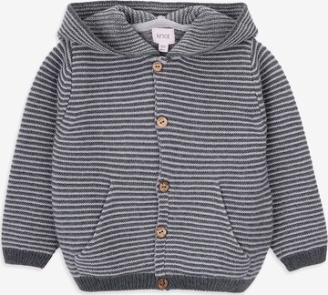 Cardigan 'Jody' KNOT en bleu : devant