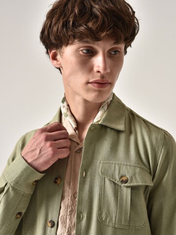 Coupe regular Chemise Antioch en vert
