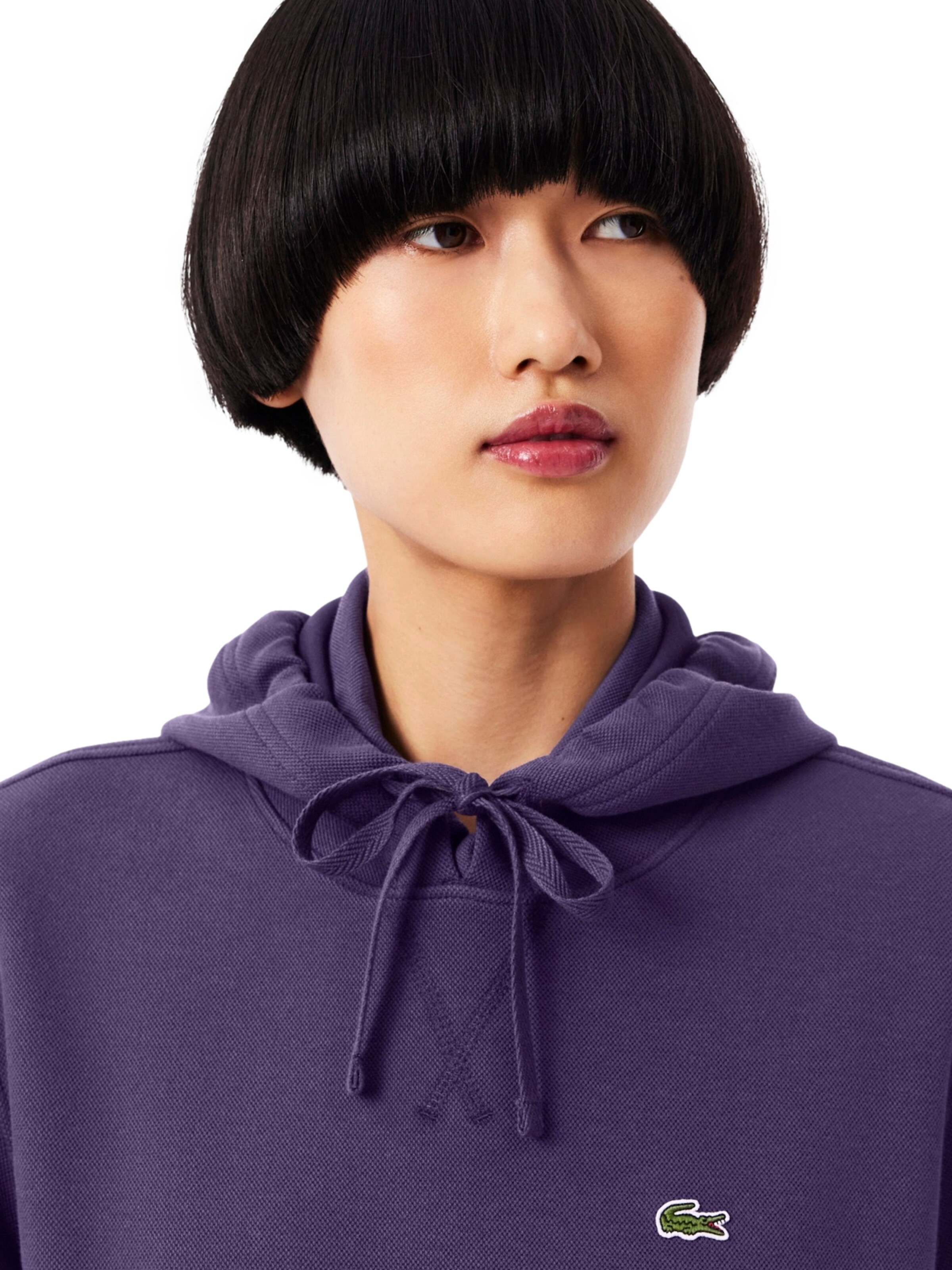 LACOSTE Sweatshirt in Purple