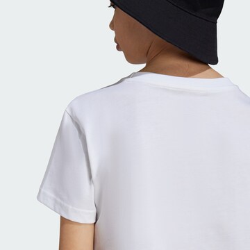 ADIDAS ORIGINALS T-shirt 'Trefoil' i vit