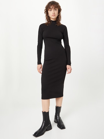 minimum - Vestido 'RESSY' en negro: frente