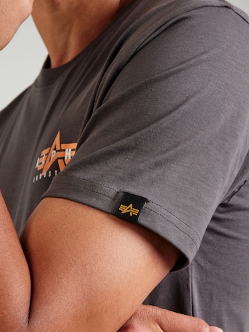 pelēks ALPHA INDUSTRIES T-Krekls