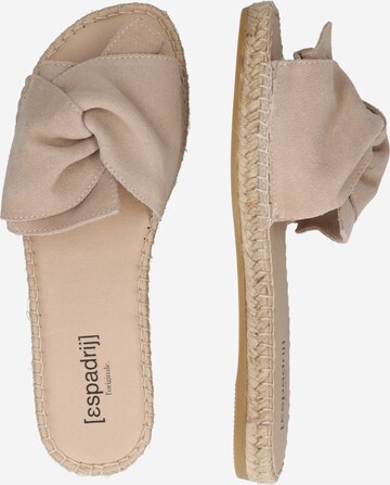 espadrij l´originale Mules 'Plage' in Beige