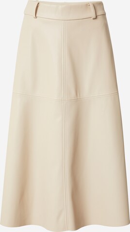 BRUUNS BAZAAR Skirt 'Imma' in Beige: front