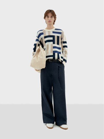 Pull-over ' FIELD ' Thinking MU en beige