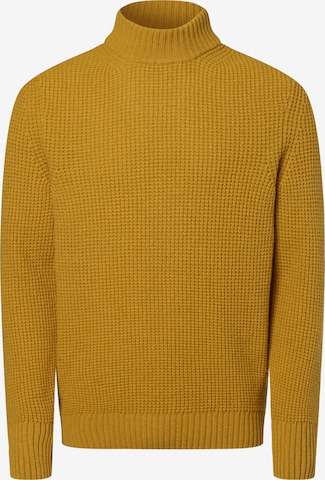 Nils Sundström Sweater in Yellow: front