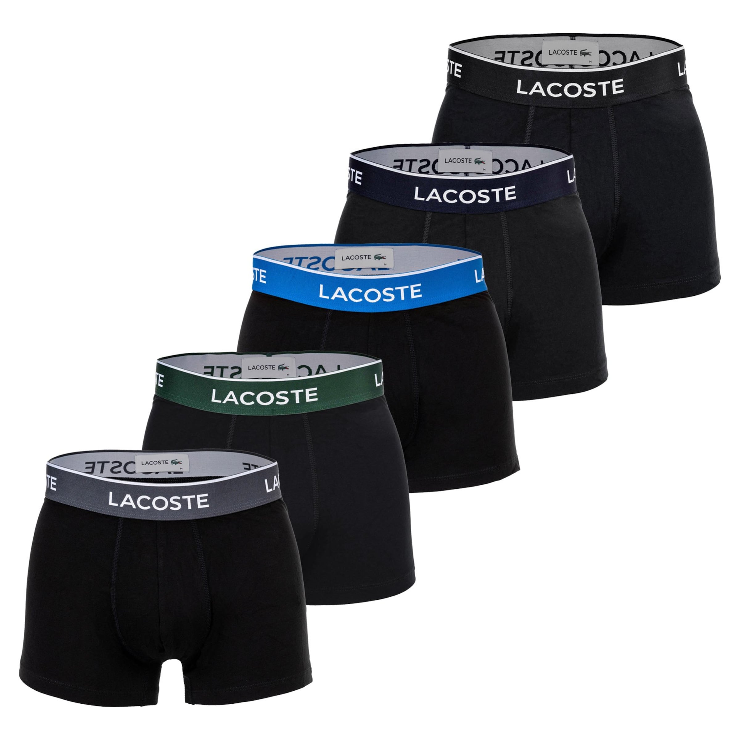 Boxer di LACOSTE in nero: frontale
