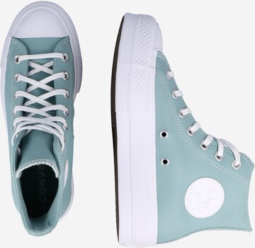 Sneaker înalt 'CTAS LIFT' de la CONVERSE pe verde