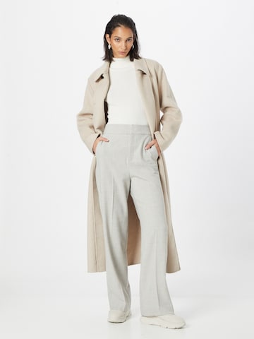 InWear Regular Pleated Pants 'WadinaI' in Grey