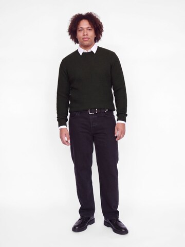 Jack & Jones Plus Svetr 'JPRBlustanley' – hnědá