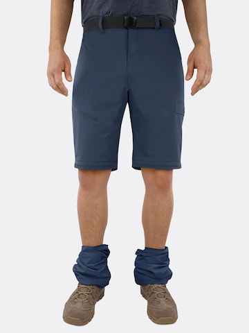Regular Pantalon outdoor 'Daventry' normani en bleu