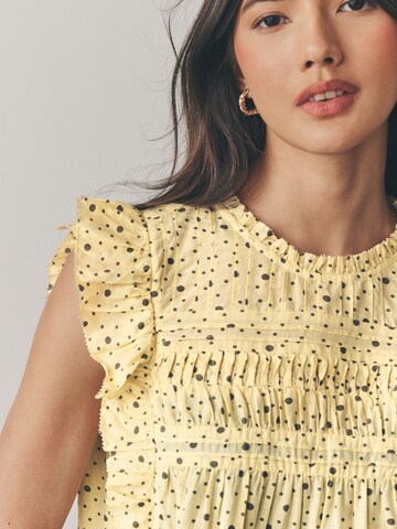 Next Bluse in Gelb