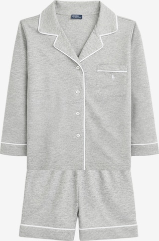 Pyjama ' Polo Essentials ' Polo Ralph Lauren en gris : devant