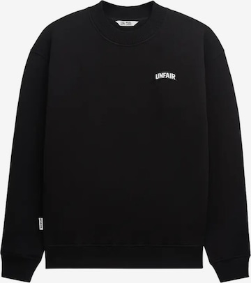 Unfair Athletics Sweatshirt 'Permanent' in Black: front