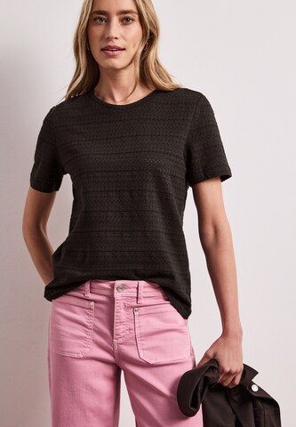 STREET ONE Shirt in Brown: front