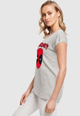 ABSOLUTE CULT T-Shirt 'Deadpool - Seriously' in Grau