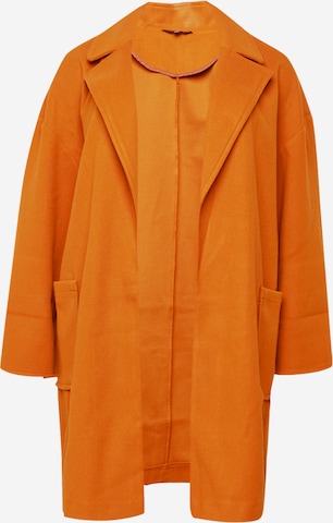 Dorothy Perkins Curve Between-Seasons Coat in Orange: front