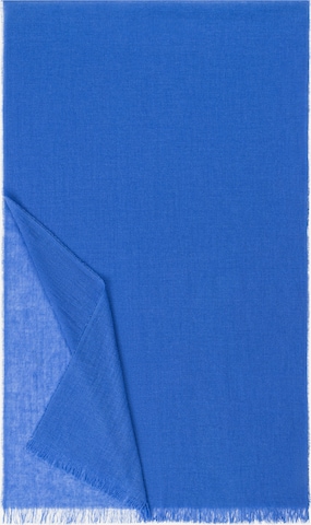 Roeckl Scarf 'Basic Wool' in Blue: front