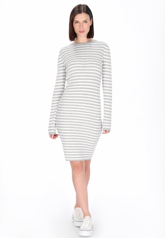 usha BLUE LABEL - Vestido de punto en gris