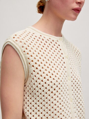 Gilet 'Mina' EDITED en beige
