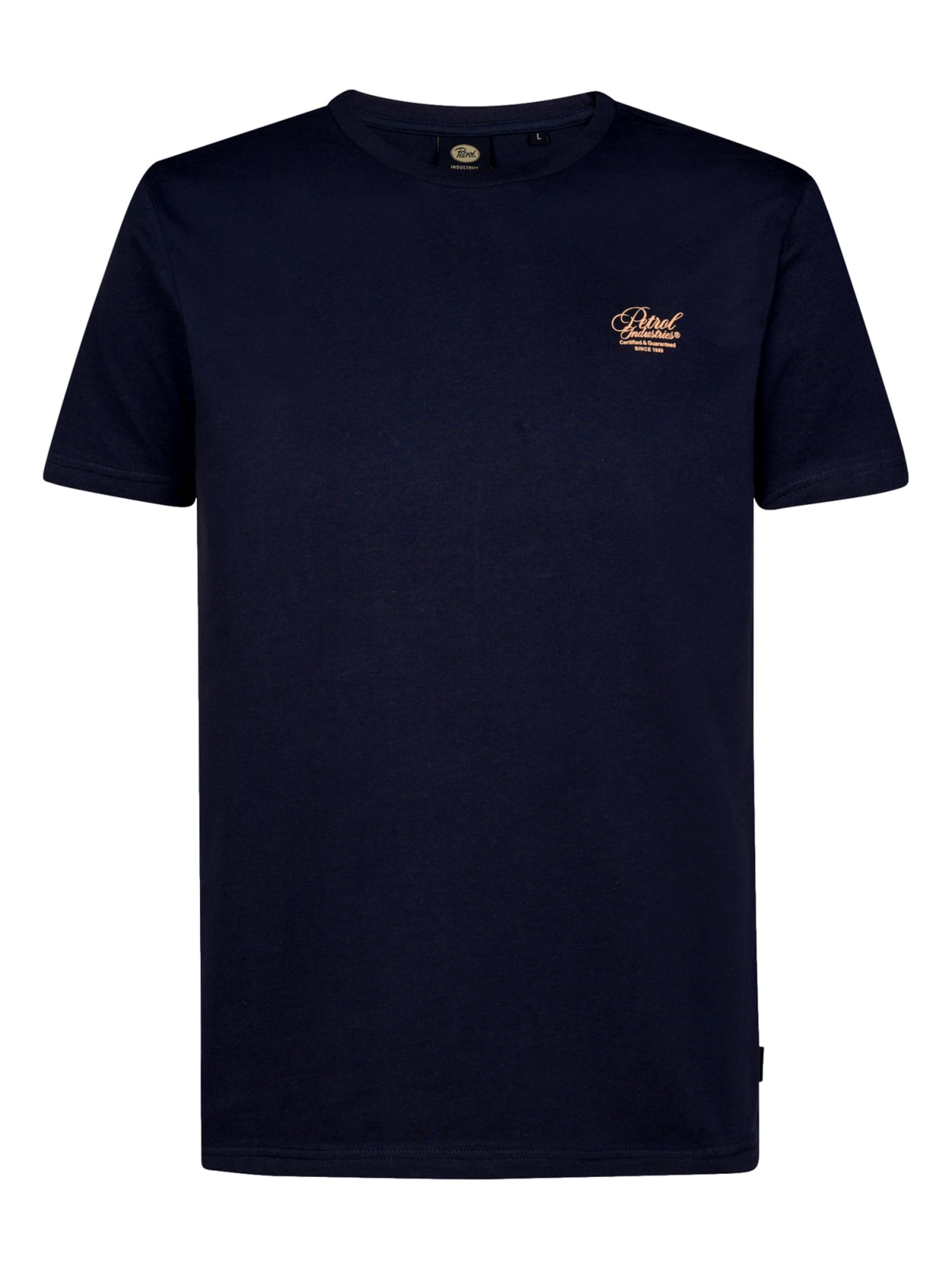 T-Shirt Petrol Industries en bleu : devant