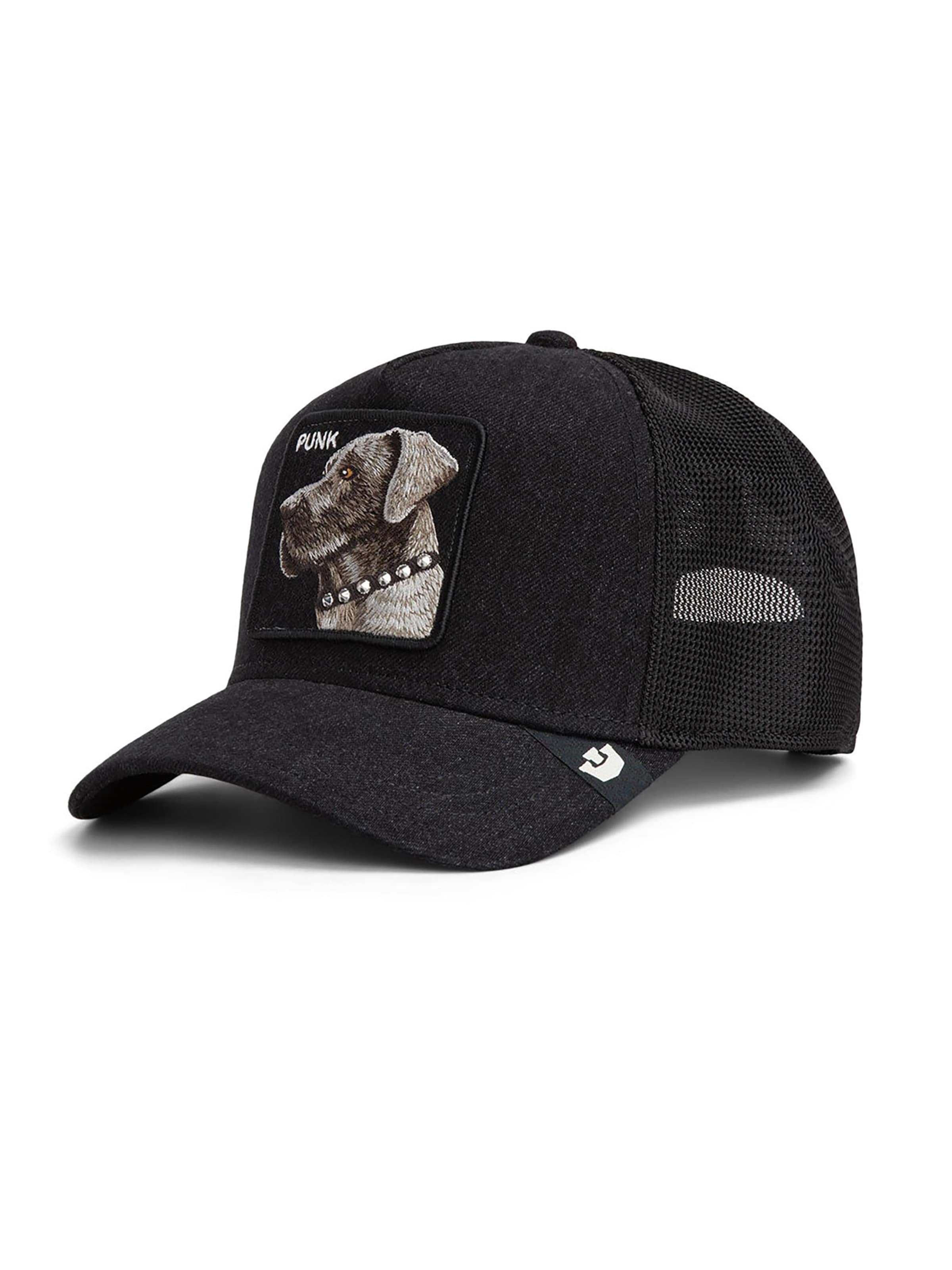 GOORIN Bros. Cap 'Punk Dawg' in Black: front