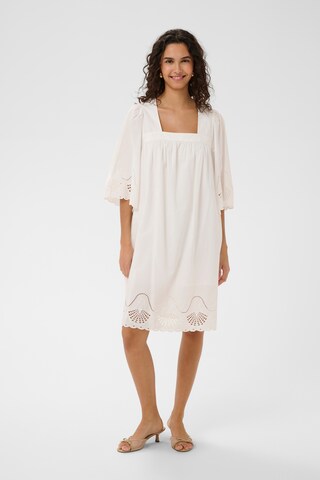 SAINT TROPEZ - Vestido 'Rivashell' em branco
