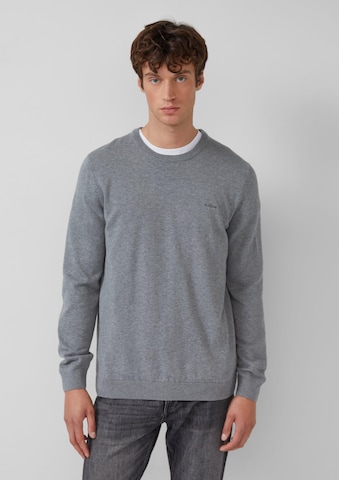 Pull-over s.Oliver en gris : devant