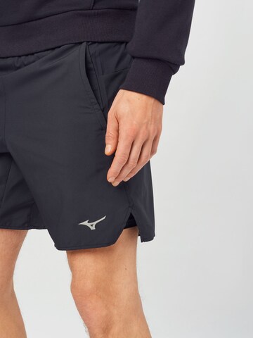 Regular Pantalon de sport 'Core 7.5' MIZUNO en noir