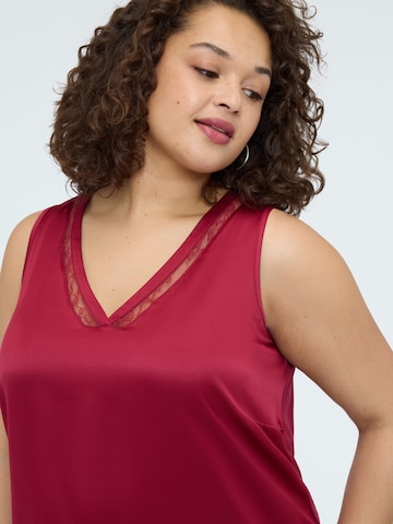 Top di Fiorella Rubino in rosso