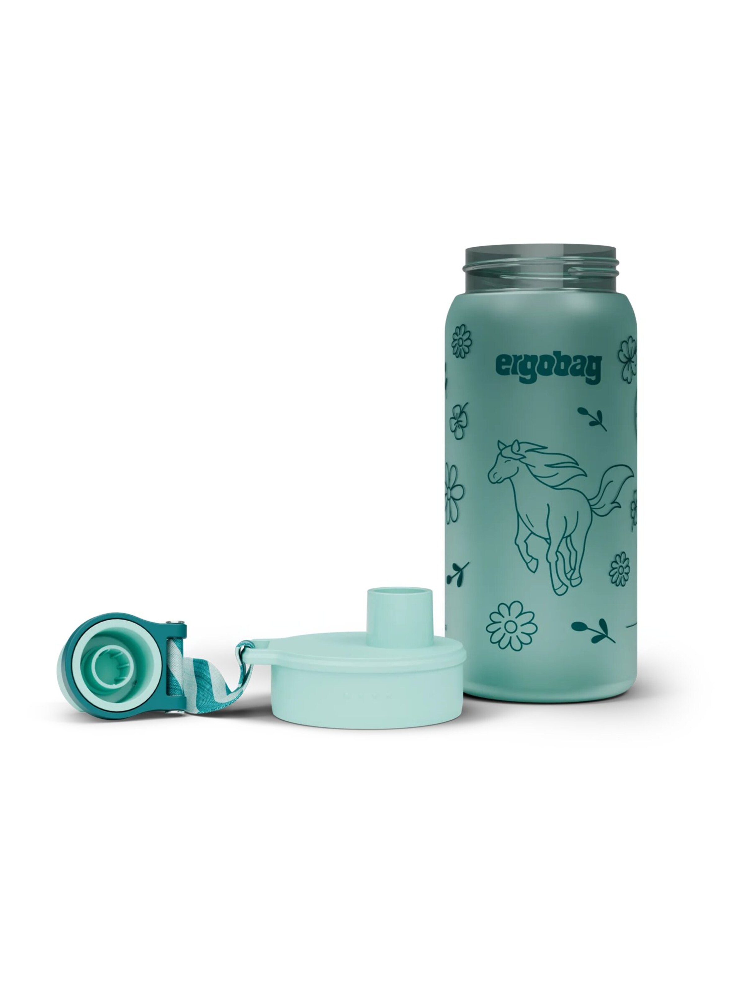 ergobag Trinkflasche 'Trinkflasche Trinkflasche'‌‌‌ in Grün