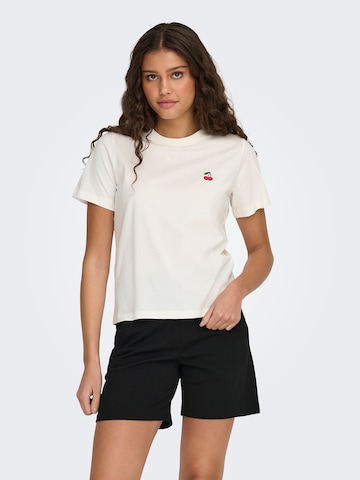 T-shirt 'JDYPISA' JDY en blanc : devant