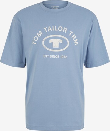 TOM TAILOR Shirt in Blue: front