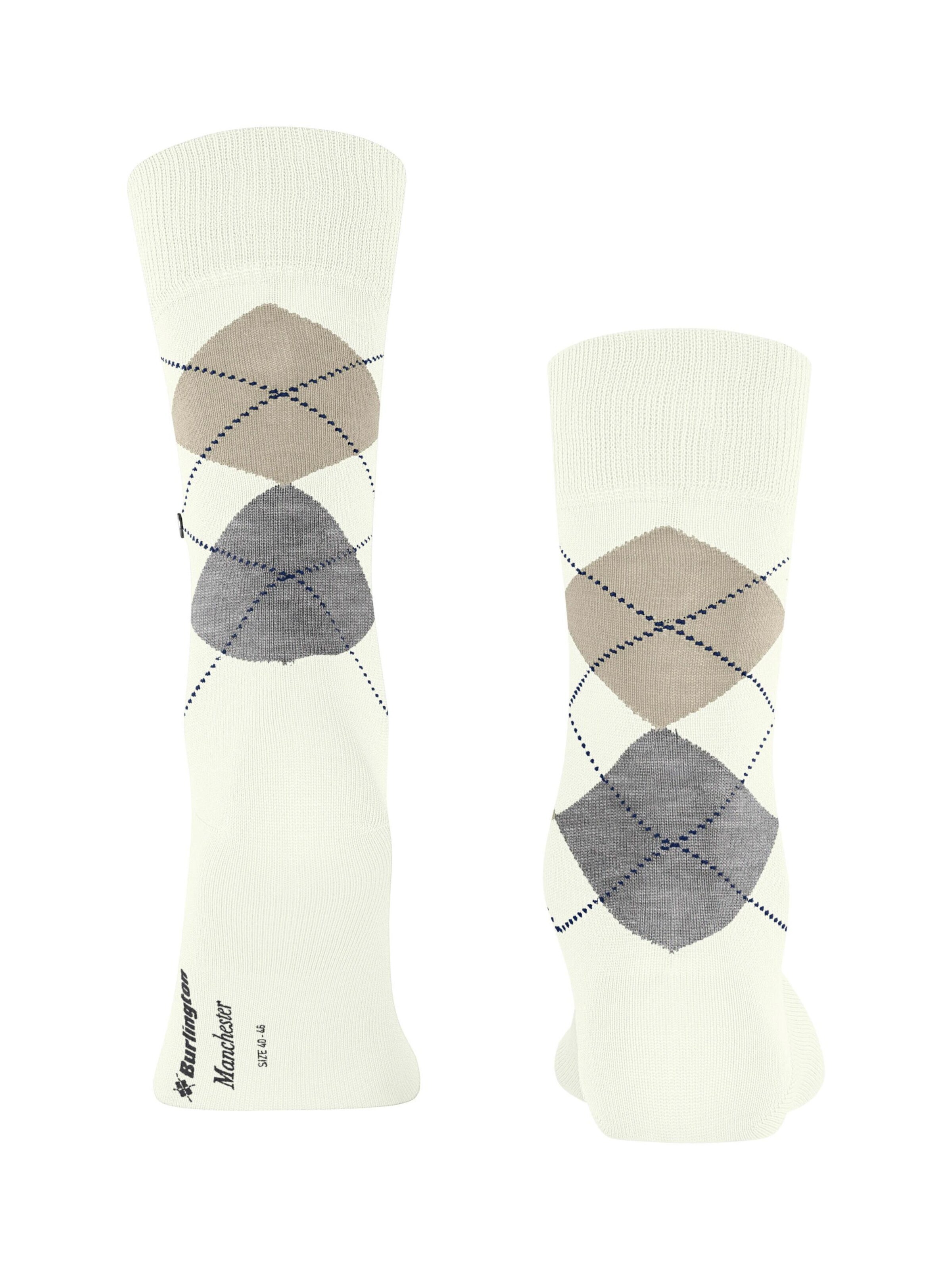 BURLINGTON Socken 'Manchester'‌ in Weiß