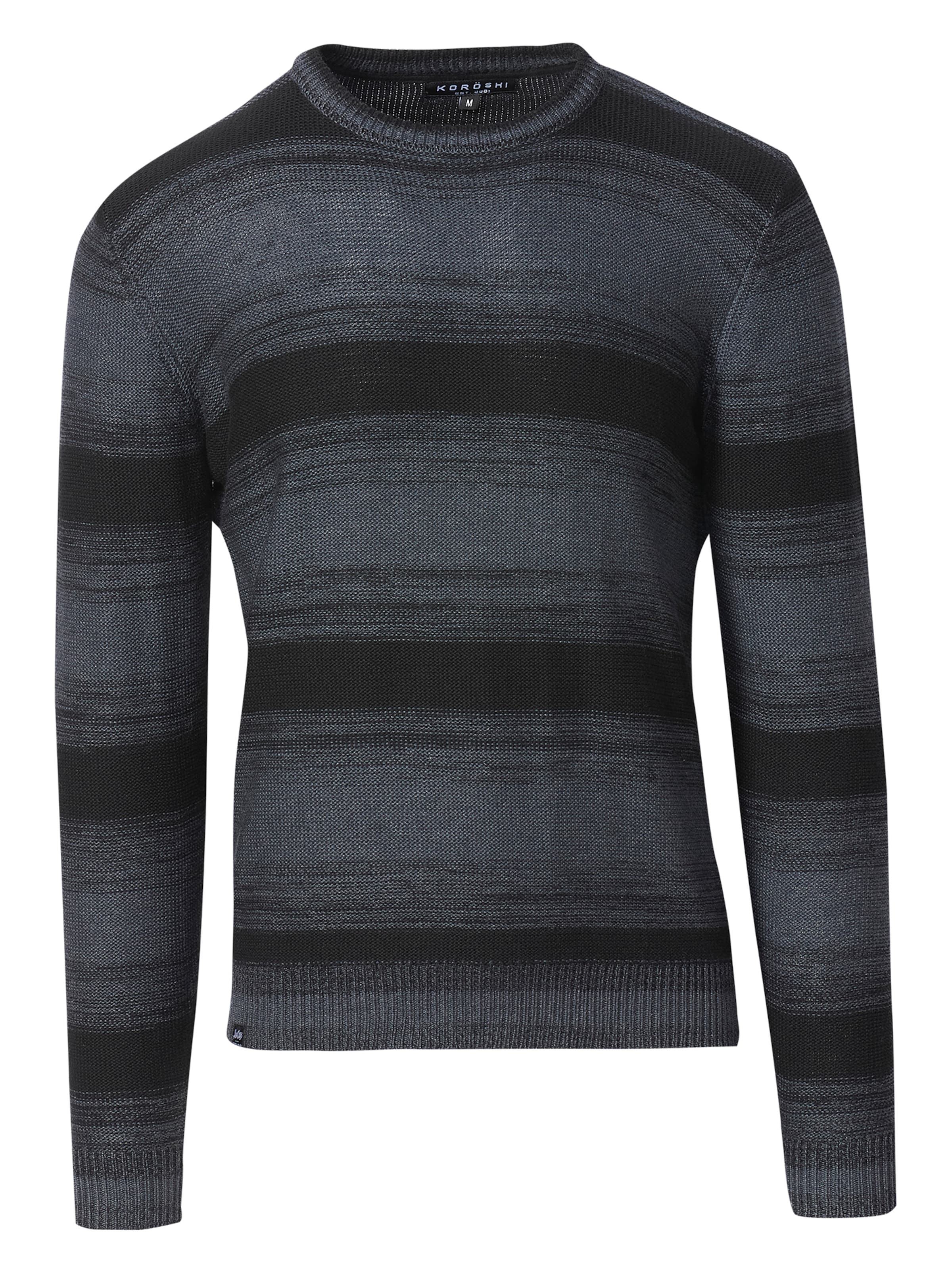 KOROSHI Sveter - Modrá: predná strana