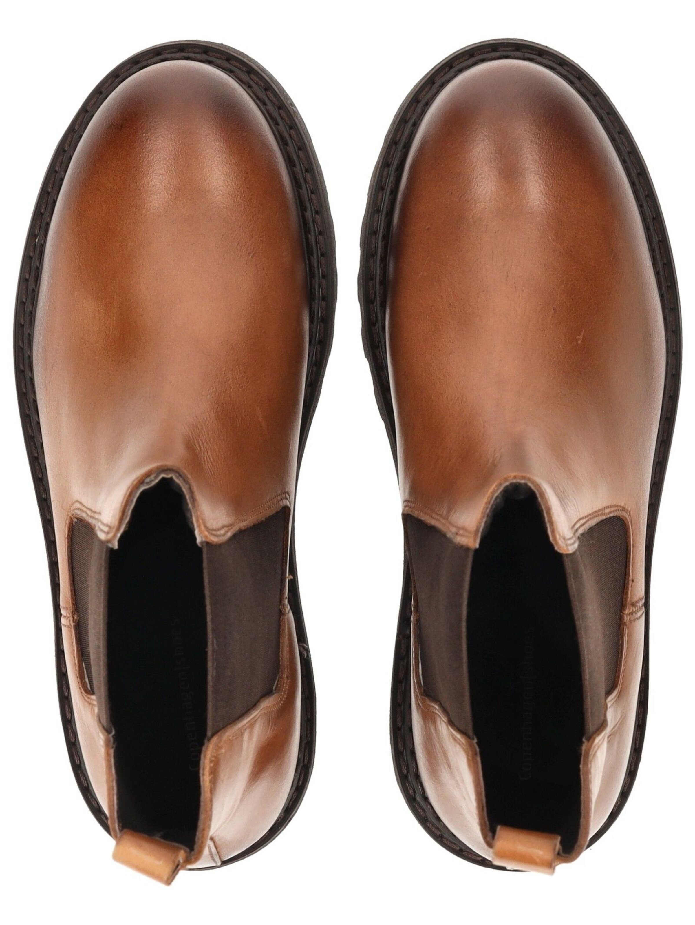 Boots chelsea di Copenhagen shoes in marrone: superiore