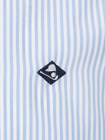 Sir Raymond Tailor Regular fit Button Up Shirt 'Bekim' in Blue