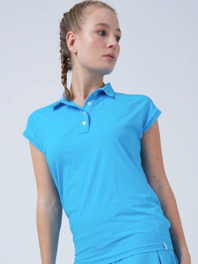 SPORTKIND Funktionsshirt 'Polo Shirt Loose-Fit'‌‌‌‌‌‌‌‌‌‌ in XS in hellblau, Produktansicht