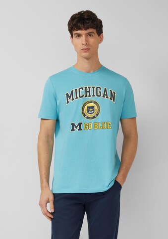 T-Shirt s.Oliver en bleu : devant