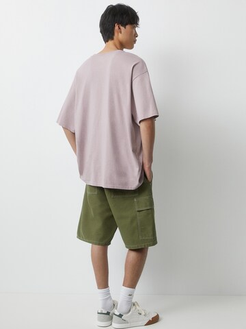 Tricou de la Pull&Bear pe mov
