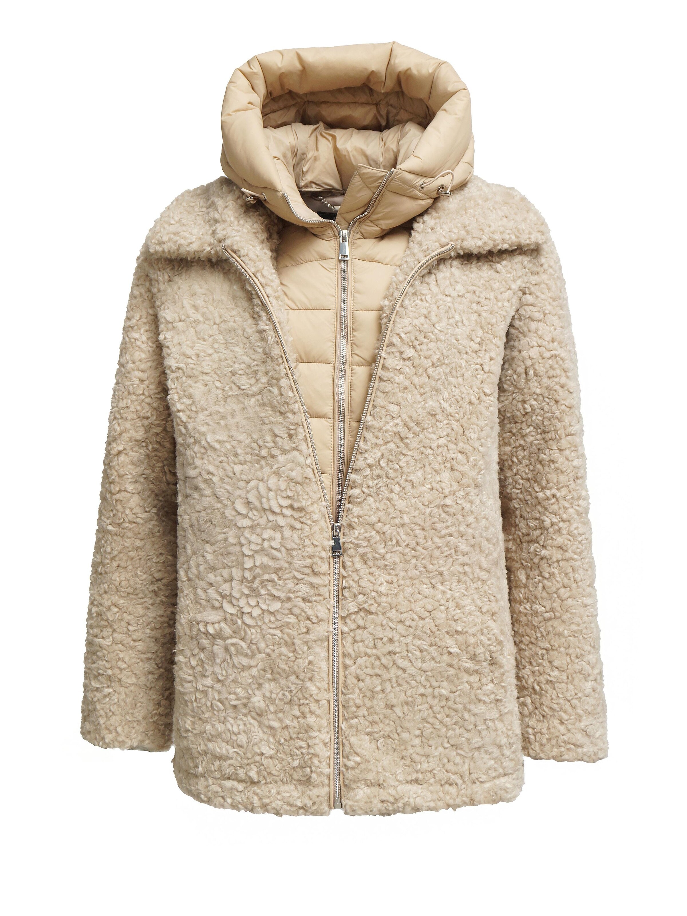 Funk since 1776 Winterjacke‌‌‌‌‌‌‌‌‌‌ in Beige: Vorderseite