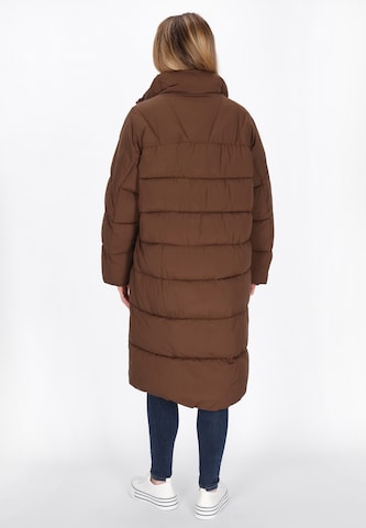 Manteau d’hiver Yuka en marron