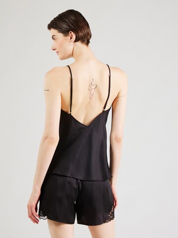 TRIUMPH Korte pyjama 'Wild Azalea' in Zwart