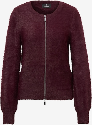 Cardigan monari en rouge : devant