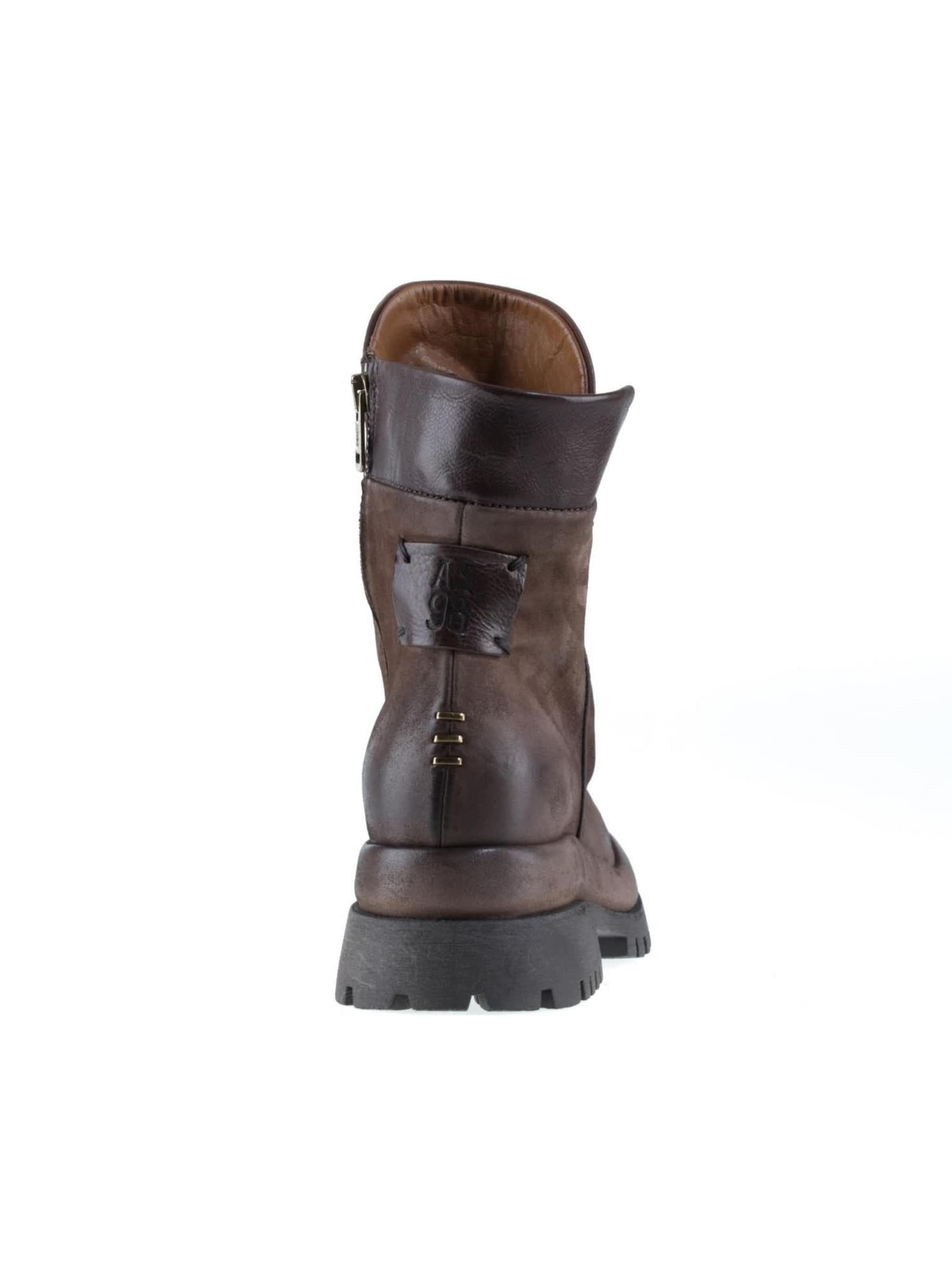 A.S.98 Stiefelette 'Deirdre' in Braun: Rückseite
